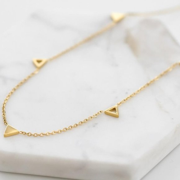 Goddess Collection Tron Necklace 14" - Picture 1 of 2